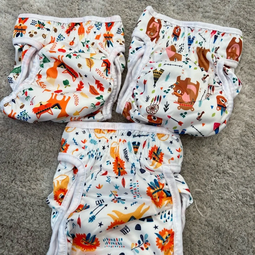 - Reusable dog diapers or covers